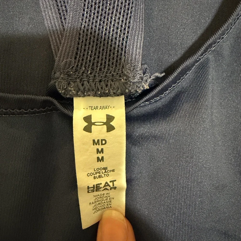 Under Armour Women's Tank Tops - Navy & Light Purple - Picture 3 of 3